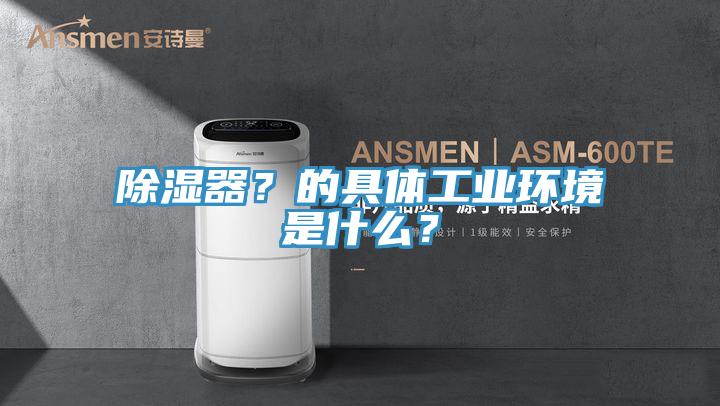 除濕器？的具體工業(yè)環(huán)境是什么？