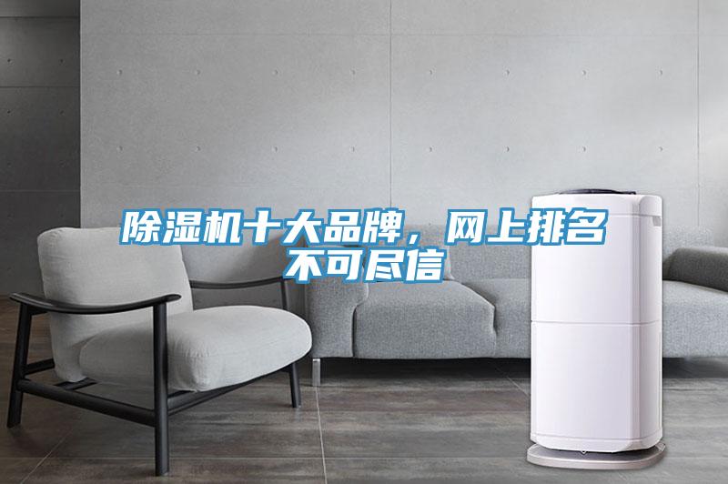 除濕機(jī)十大品牌，網(wǎng)上排名不可盡信