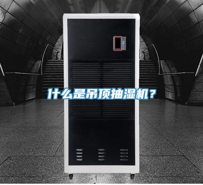 什么是吊頂抽濕機？