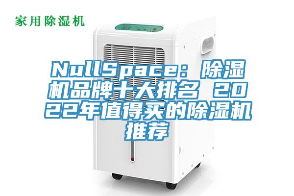 NullSpace：除濕機(jī)品牌十大排名 2022年值得買(mǎi)的除濕機(jī)推薦