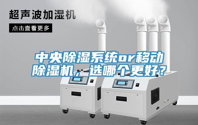 中央除濕系統(tǒng)or移動(dòng)除濕機(jī)，選哪個(gè)更好？