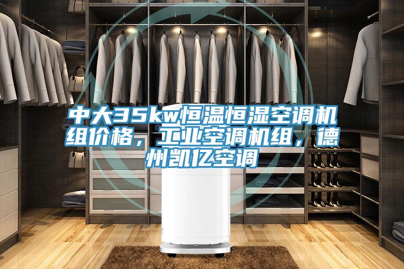 中大35kw恒溫恒濕空調(diào)機(jī)組價(jià)格，工業(yè)空調(diào)機(jī)組，德州凱億空調(diào)