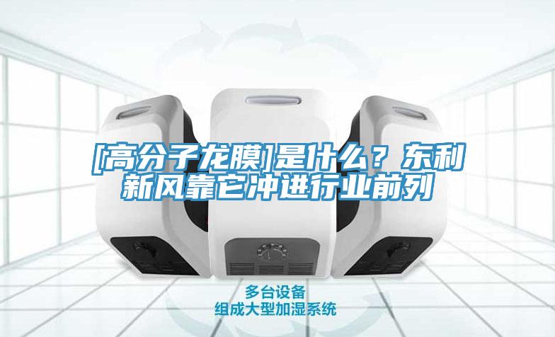 [高分子龍膜]是什么？東利新風(fēng)靠它沖進(jìn)行業(yè)前列