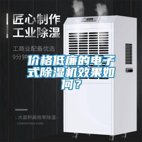 價(jià)格低廉的電子式除濕機(jī)效果如何？