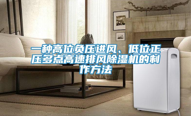 一種高位負(fù)壓進(jìn)風(fēng)、低位正壓多點(diǎn)高速排風(fēng)除濕機(jī)的制作方法
