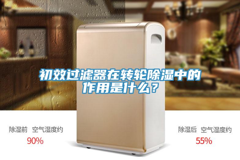 初效過濾器在轉(zhuǎn)輪除濕中的作用是什么？