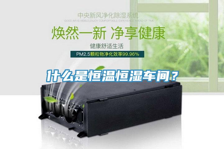 什么是恒溫恒濕車間？