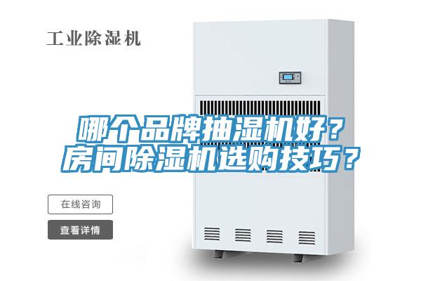 哪個(gè)品牌抽濕機(jī)好？房間除濕機(jī)選購技巧？