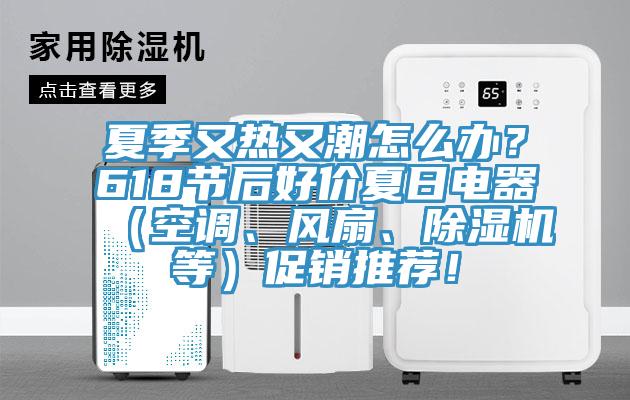夏季又熱又潮怎么辦？618節(jié)后好價夏日電器（空調(diào)、風扇、除濕機等）促銷推薦！