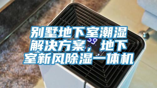 別墅地下室潮濕解決方案，地下室新風(fēng)除濕一體機(jī)