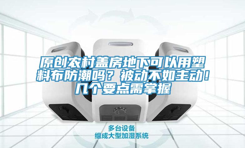 原創(chuàng)農(nóng)村蓋房地下可以用塑料布防潮嗎？被動(dòng)不如主動(dòng)！幾個(gè)要點(diǎn)需掌握