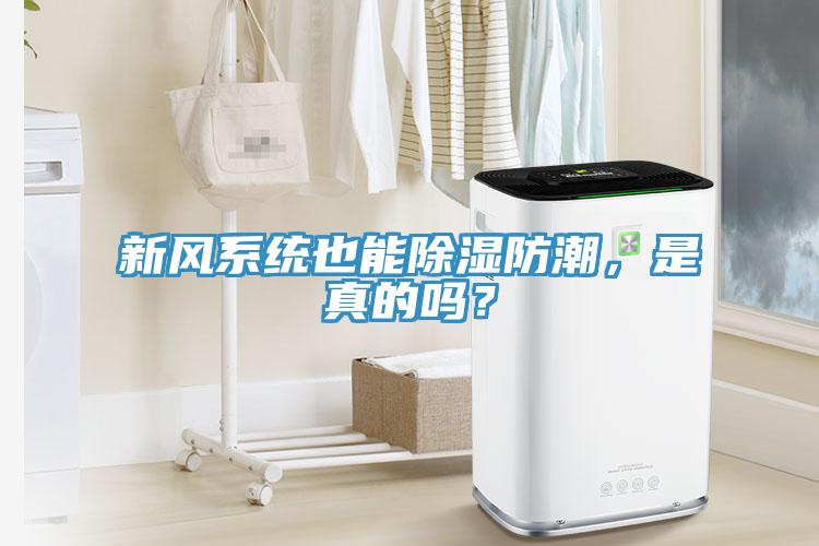 新風(fēng)系統(tǒng)也能除濕防潮，是真的嗎？