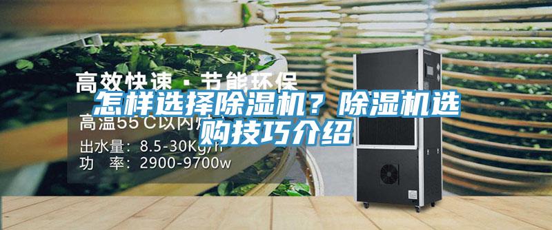 怎樣選擇除濕機(jī)？除濕機(jī)選購技巧介紹