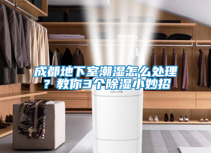 成都地下室潮濕怎么處理？教你3個除濕小妙招