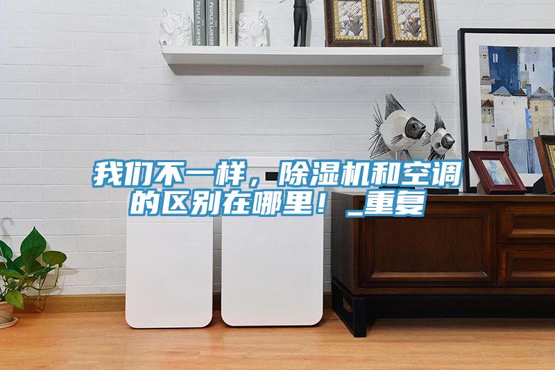我們不一樣，除濕機和空調的區(qū)別在哪里！_重復