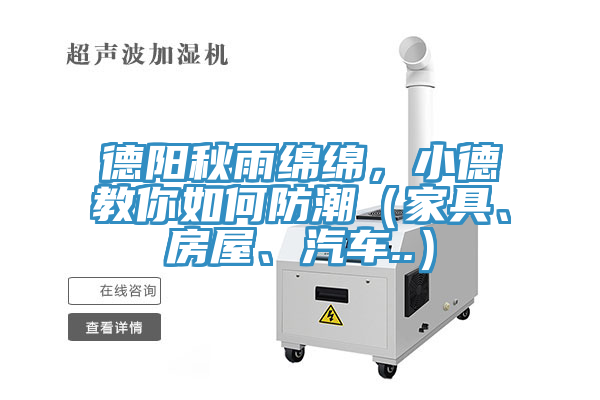 德陽秋雨綿綿，小德教你如何防潮（家具、房屋、汽車..）