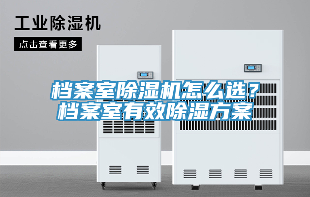 檔案室除濕機(jī)怎么選？檔案室有效除濕方案