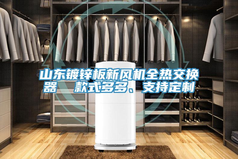 山東鍍鋅板新風(fēng)機全熱交換器  款式多多、支持定制