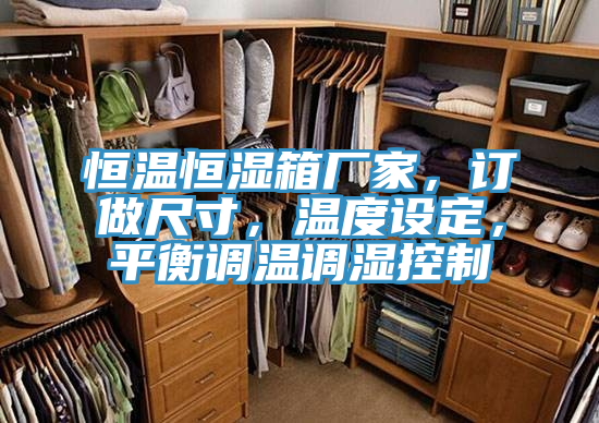 恒溫恒濕箱廠家，訂做尺寸，溫度設(shè)定，平衡調(diào)溫調(diào)濕控制