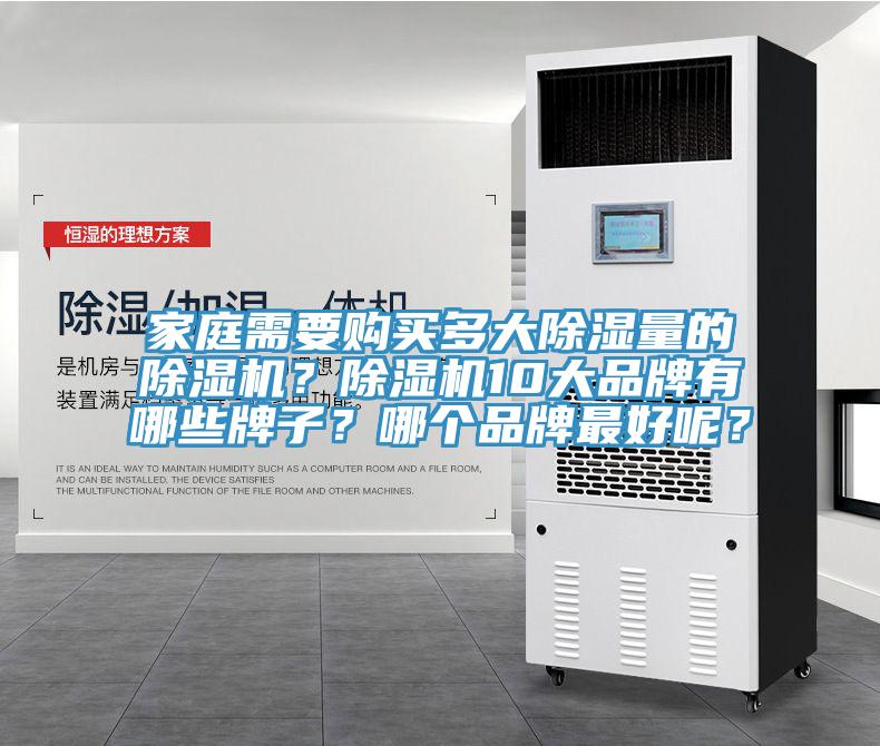家庭需要購買多大除濕量的除濕機？除濕機10大品牌有哪些牌子？哪個品牌最好呢？