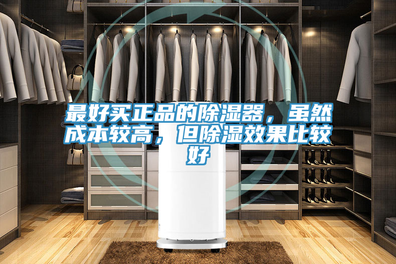 最好買正品的除濕器，雖然成本較高，但除濕效果比較好