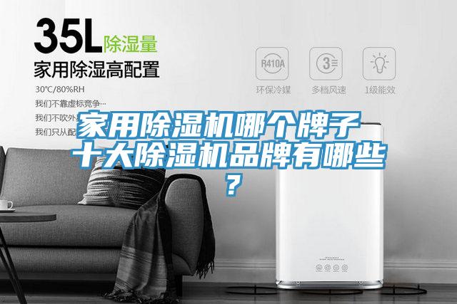 家用除濕機哪個牌子 十大除濕機品牌有哪些？