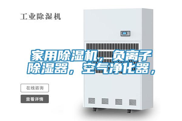 家用除濕機(jī)，負(fù)離子除濕器，空氣凈化器，