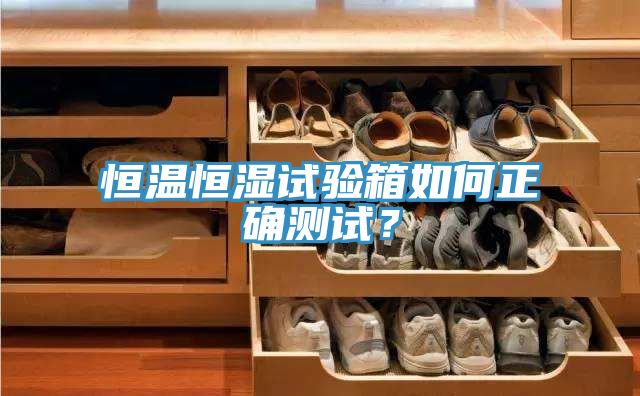恒溫恒濕試驗(yàn)箱如何正確測試？