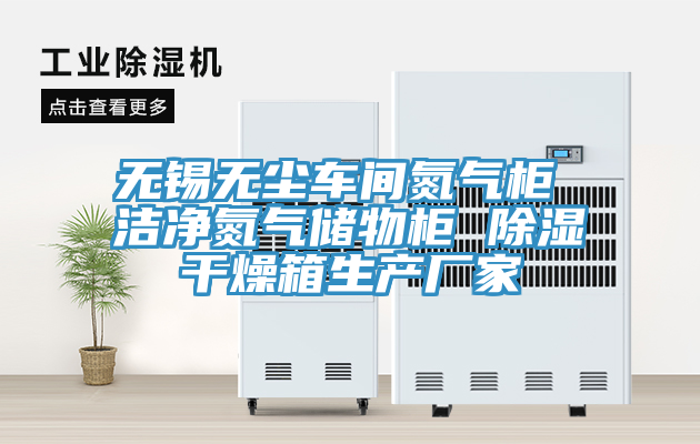 無(wú)錫無(wú)塵車(chē)間氮?dú)夤?潔凈氮?dú)鈨?chǔ)物柜 除濕干燥箱生產(chǎn)廠家