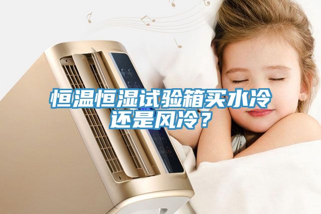 恒溫恒濕試驗(yàn)箱買水冷還是風(fēng)冷？
