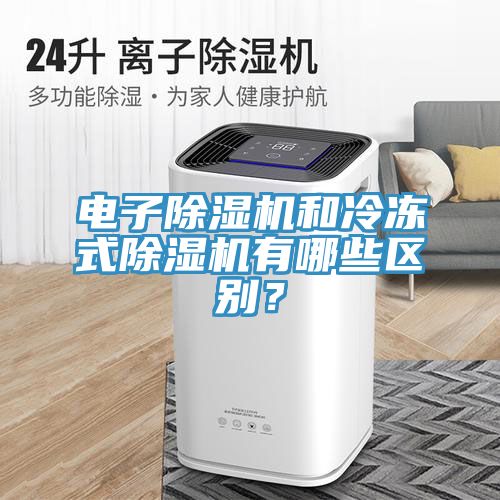 電子除濕機(jī)和冷凍式除濕機(jī)有哪些區(qū)別？