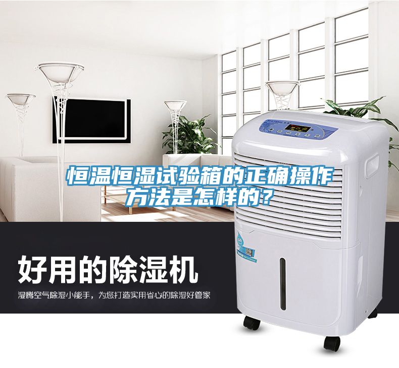 恒溫恒濕試驗(yàn)箱的正確操作方法是怎樣的？