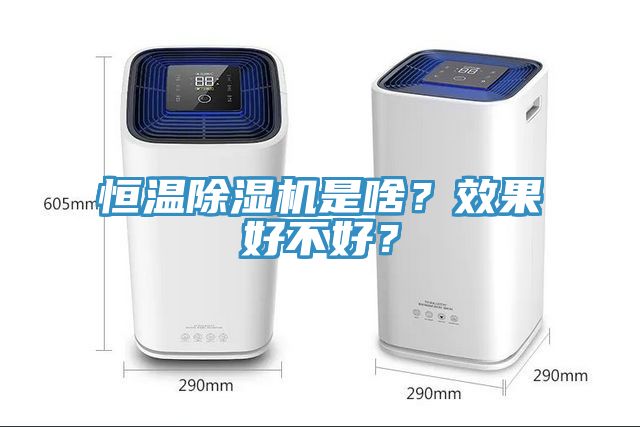 恒溫除濕機(jī)是啥？效果好不好？