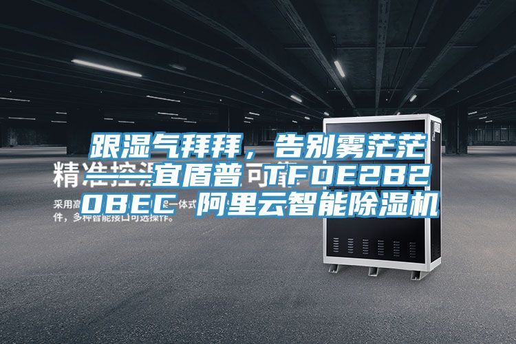 跟濕氣拜拜，告別霧茫?！硕芷?TFDE2B20BEC 阿里云智能除濕機(jī)