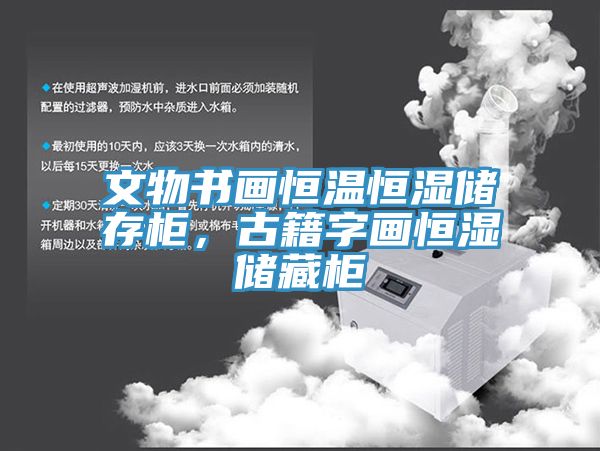 文物書畫恒溫恒濕儲(chǔ)存柜，古籍字畫恒濕儲(chǔ)藏柜