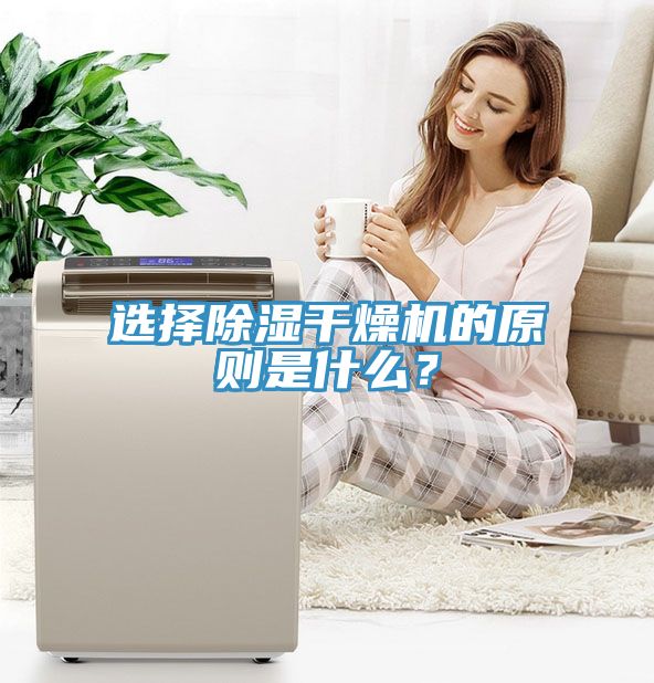 選擇除濕干燥機(jī)的原則是什么？