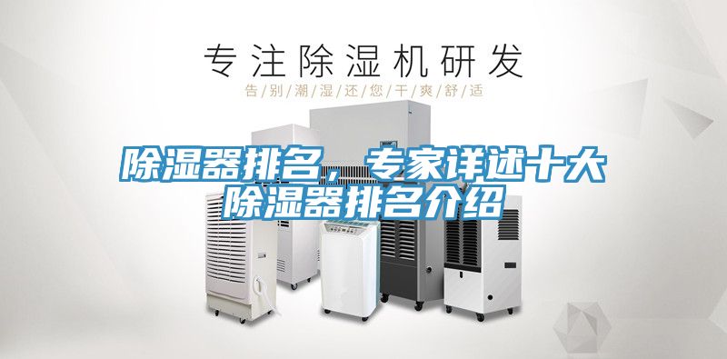 除濕器排名，專家詳述十大除濕器排名介紹