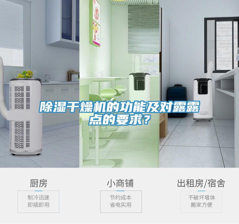 除濕干燥機的功能及對露露點的要求？