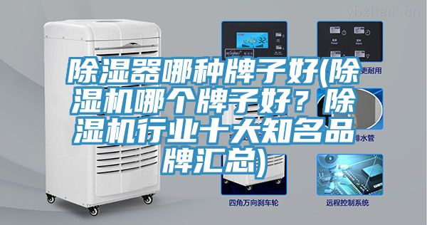 除濕器哪種牌子好(除濕機(jī)哪個牌子好？除濕機(jī)行業(yè)十大知名品牌匯總)