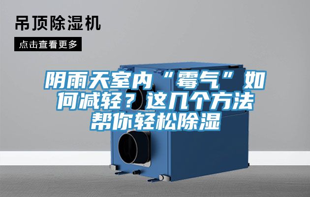 陰雨天室內(nèi)“霉氣”如何減輕？這幾個方法幫你輕松除濕