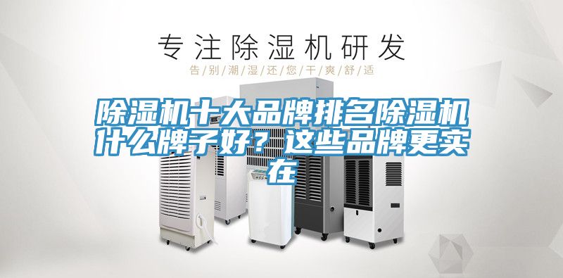 除濕機(jī)十大品牌排名除濕機(jī)什么牌子好？這些品牌更實(shí)在