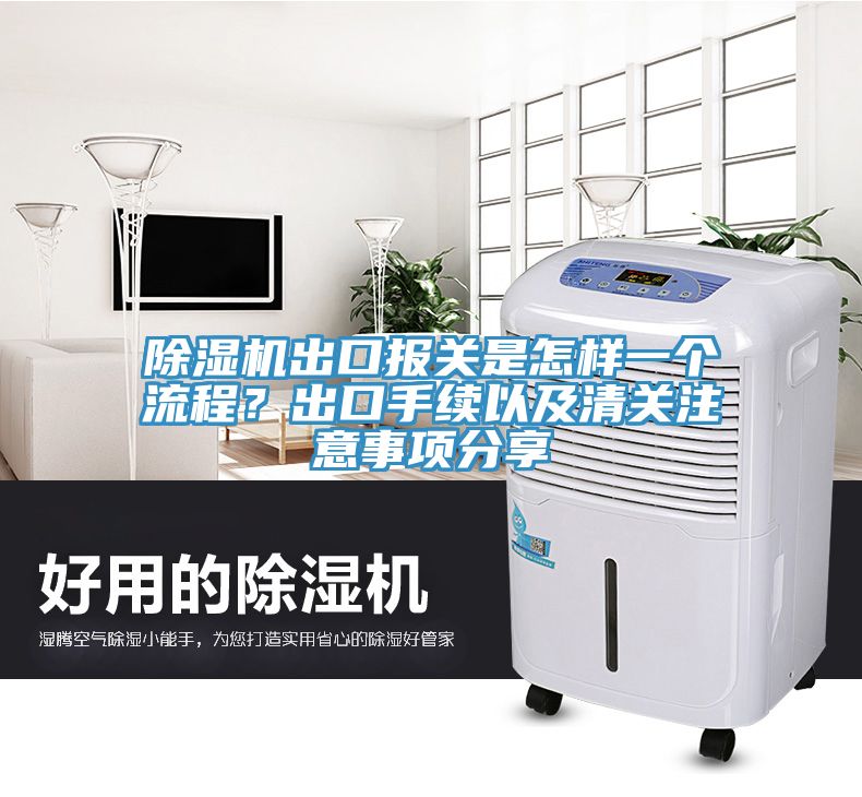 除濕機(jī)出口報(bào)關(guān)是怎樣一個(gè)流程？出口手續(xù)以及清關(guān)注意事項(xiàng)分享