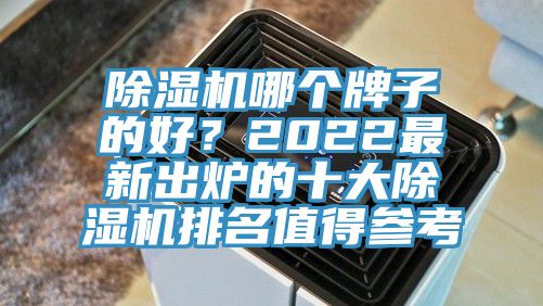 除濕機哪個牌子的好？2022最新出爐的十大除濕機排名值得參考