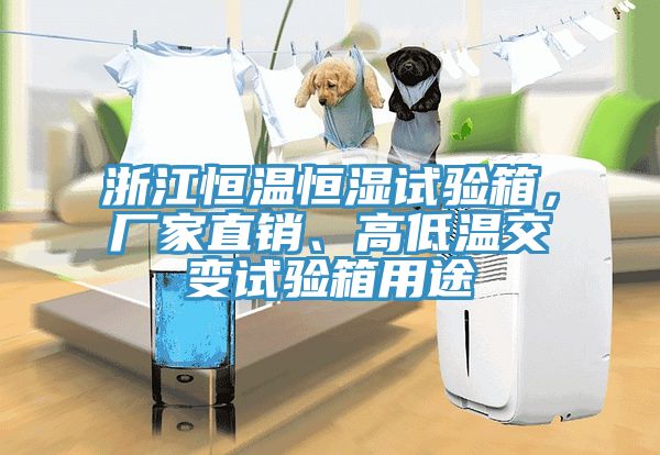 浙江恒溫恒濕試驗(yàn)箱，廠家直銷、高低溫交變?cè)囼?yàn)箱用途