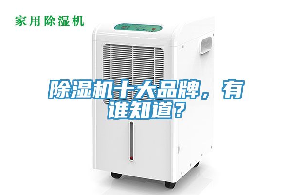 除濕機(jī)十大品牌，有誰(shuí)知道？