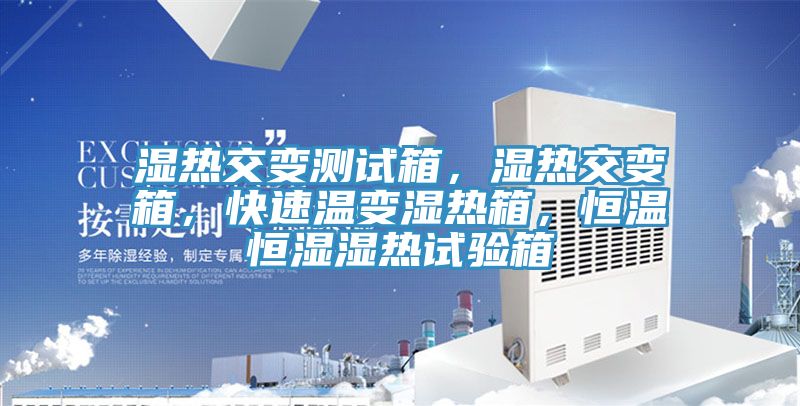 濕熱交變測試箱，濕熱交變箱，快速溫變濕熱箱，恒溫恒濕濕熱試驗箱