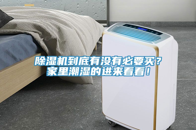 除濕機(jī)到底有沒(méi)有必要買(mǎi)？家里潮濕的進(jìn)來(lái)看看！