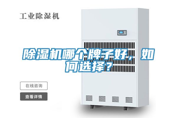 除濕機(jī)哪個(gè)牌子好，如何選擇？