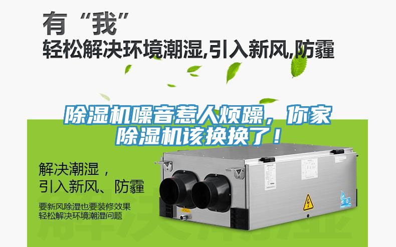 除濕機噪音惹人煩躁，你家除濕機該換換了！