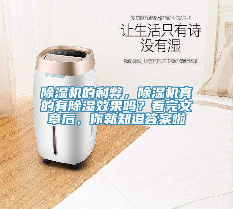 除濕機(jī)的利弊，除濕機(jī)真的有除濕效果嗎？看完文章后，你就知道答案啦